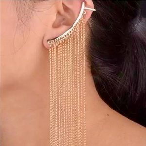 Unique Chained Ear Wrap